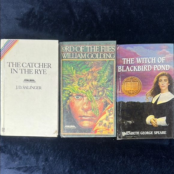 Catcher in the Rye, Lord of the‎ Flies, Witch of Blackbird Pond Books - Picture 1 of 14